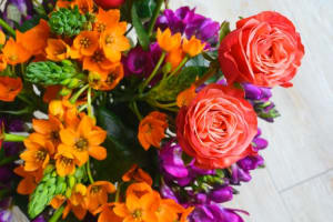 Mixed Wrapped Bouquet- no vase Flower Bouquet