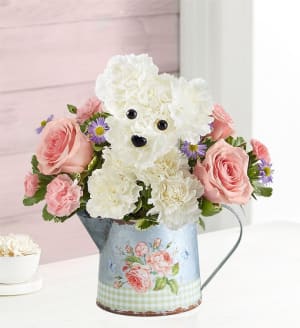 Precious Pup™ Flower Arrangement Precious Pup™ Flower Bouquet
