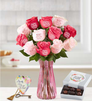 Conversation Roses™ for Mom Flower Bouquet