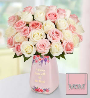 Lovely Mom Roses Flower Arrangement Lovely Mom Roses Flower Bouquet