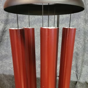 60554 - Burgundy Fleck Wind-Chime