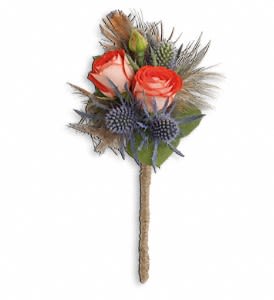 Boho Dreams Boutonniere Flower Bouquet