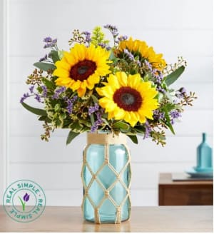 Sunshine & Happiness by real Simple Flower Bouquet