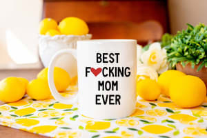 “Best F*cking Mom Ever” Mug Flower Bouquet