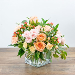 Sorbet Shimmer Flower Bouquet