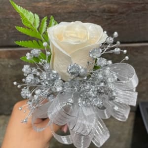 Single Rose Corsage Flower Bouquet