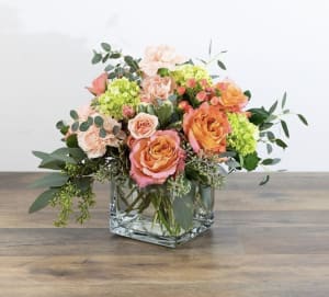 Coral Crush Flower Bouquet