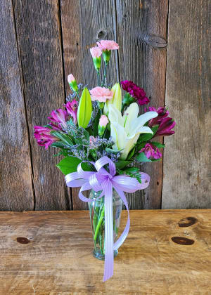 Judy's Tickle Me Pink Bouquet JTMP Flower Bouquet