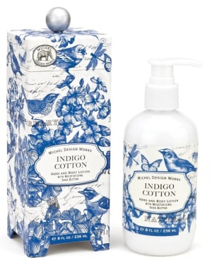 Indigo Cotton Lotion Flower Bouquet