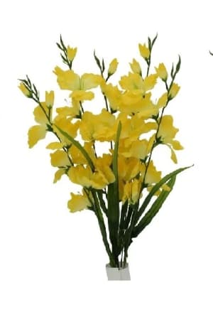 GLADIOLUS SILK (ARTIFICIAL) BUSH Flower Bouquet