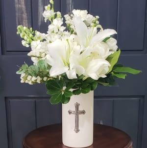 Cross of Comfort Flower Bouquet