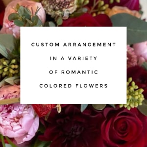 Romantic Colored Palette Bouquet Flower Bouquet