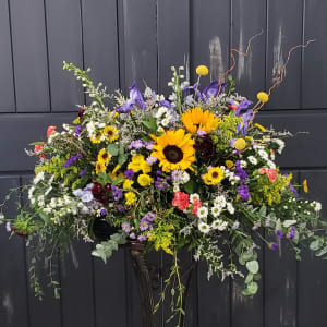 Meadowlands Casket Spray Flower Bouquet