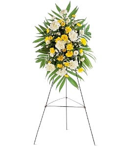 Yellow Dawn Spray Flower Bouquet