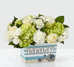 Darling Baby Boy Bouquet Flower Bouquet