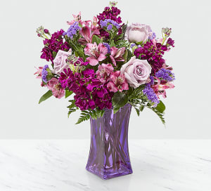 Purple Presence Bouquet Flower Bouquet