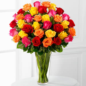 Bright Spark™ Rose Bouquet Flower Bouquet