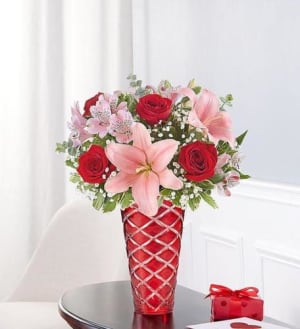 Key To My Heart Flower Arrangement Key To My Heart Flower Bouquet