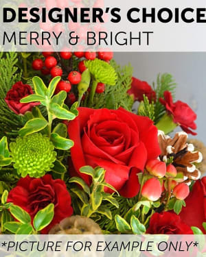 Designers Choice - Merry and Bright Flower Bouquet