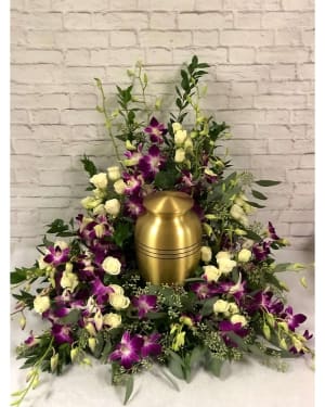 Harmony Cremation Setting Flower Bouquet