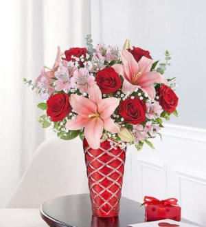 Key To My Heart Flower Arrangement Key To My Heart Flower Bouquet