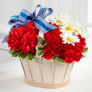 Justice™ Basket Flower Bouquet