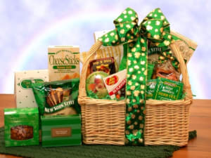 St Patties Snacks Flower Bouquet