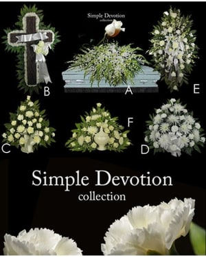 Simple Devotion Collection Flower Bouquet