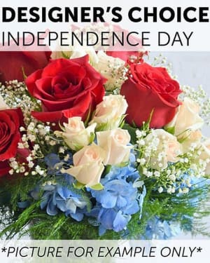 Designers Choice - Independence Day Flower Bouquet