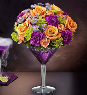 Shocktail Martini Bouquet Flower Bouquet