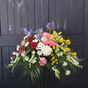 Garden Trends Casket Spray Flower Bouquet