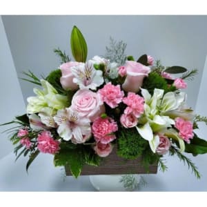 Whimsical Pink Delight Flower Bouquet