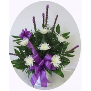 Heartfelt Sympathy Basket Flower Bouquet