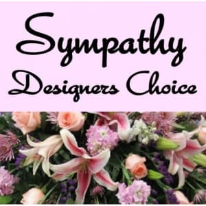 Sympathy Designers Choice $99.99 Flower Bouquet