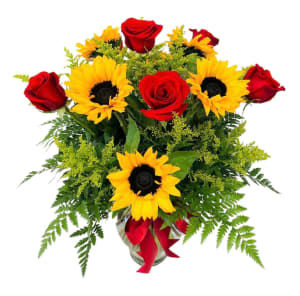 Roses and Sunshine VM-1387 Flower Bouquet