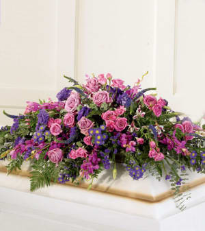 Blanket of Flowers Casket Spray Flower Bouquet