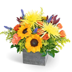 Splendid Autumn Flower Bouquet