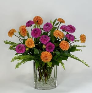 Radiant Dahlias Flower Bouquet