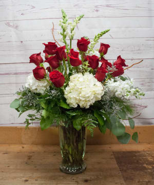 Ultimate Romance Two Dozen Rose Arrangement