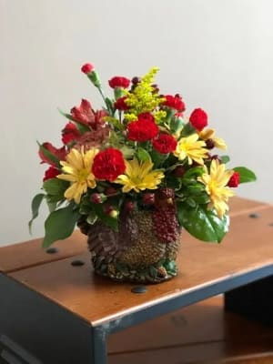 What? Turkey Butt! Fresh Arrangement Flower Bouquet