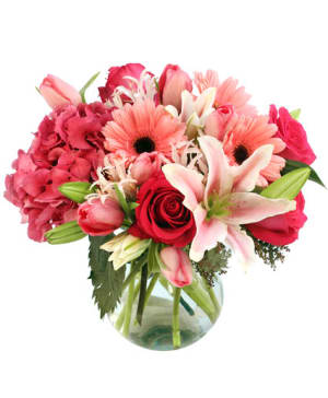 PLAYFUL PINK Flower Bouquet