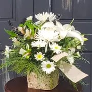 Frosted Birch  Flower Bouquet