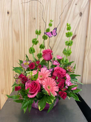 Butterfly Love Flower Bouquet