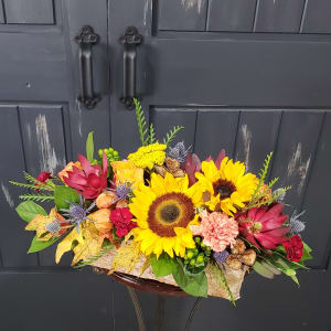 Sunset Splash Flower Arrangement Sunset Splash Flower Bouquet