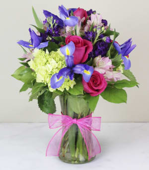 Sweet Iris Flower Bouquet