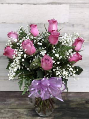 "SPECIAL"  Lavender Roses Flower Bouquet