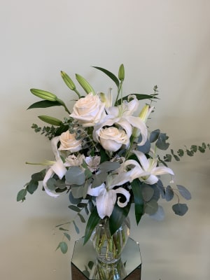 Solemn Sympathy Flower Bouquet