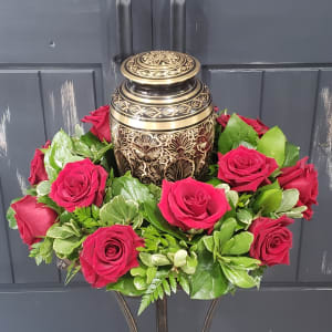 Eternal Love Urn Surround Flower Bouquet