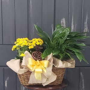 Basket Of Wishes Flower Bouquet