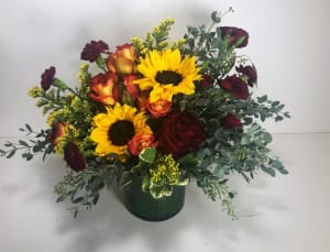 Rich Shades of Fall Flower Bouquet